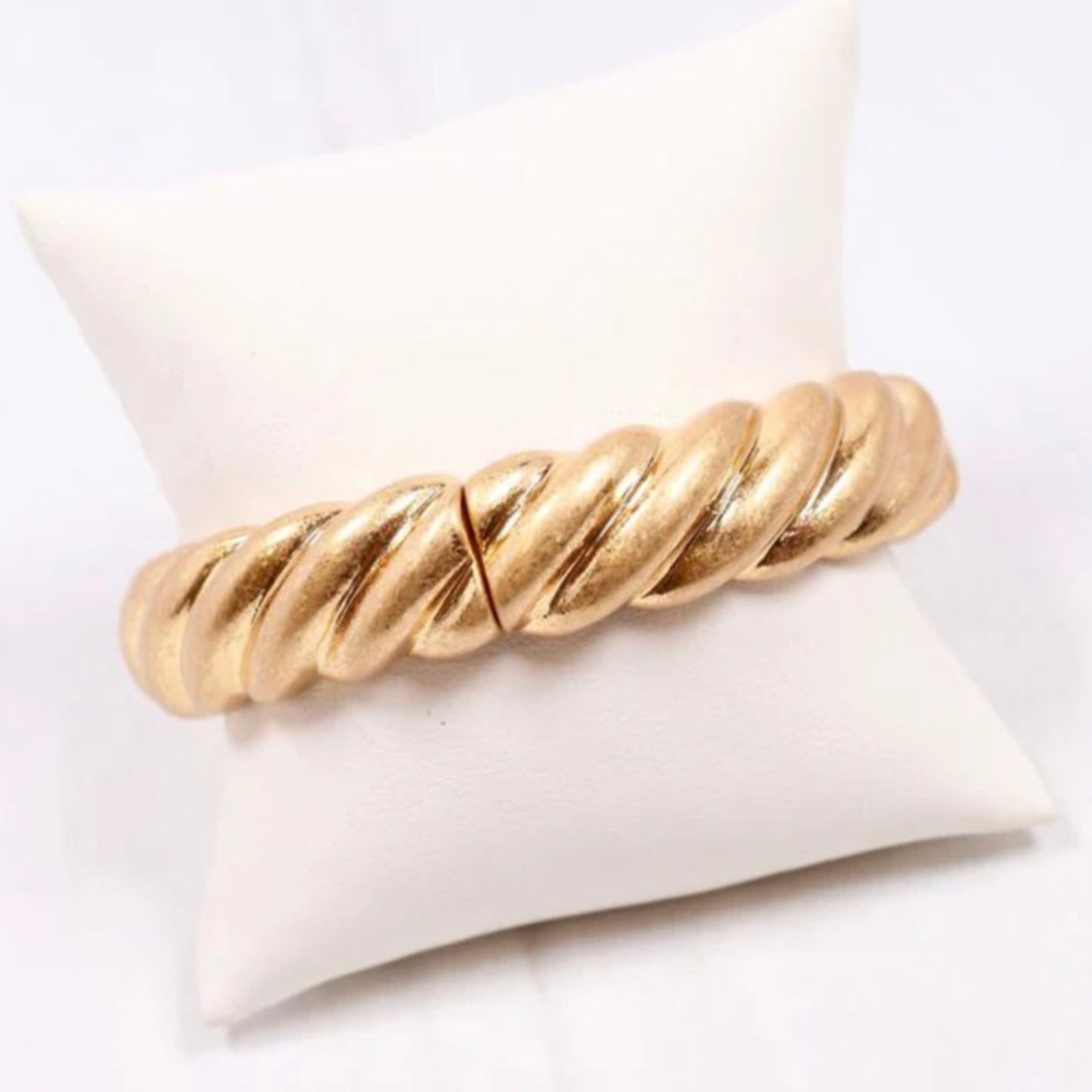 Barbarina Gold Twist Bracelet