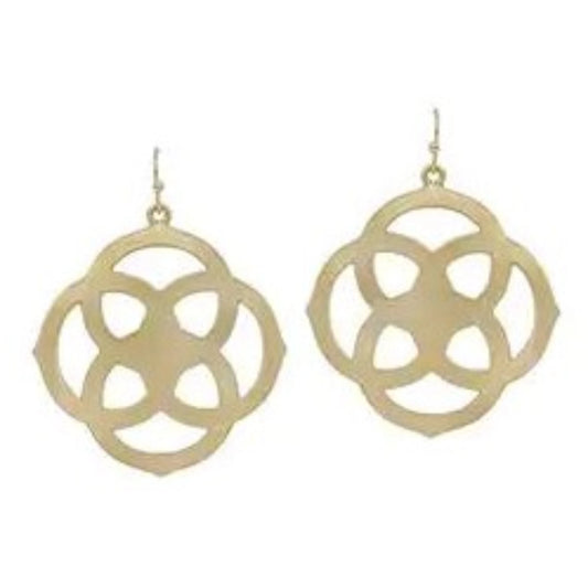 Gold Filigree Dangles