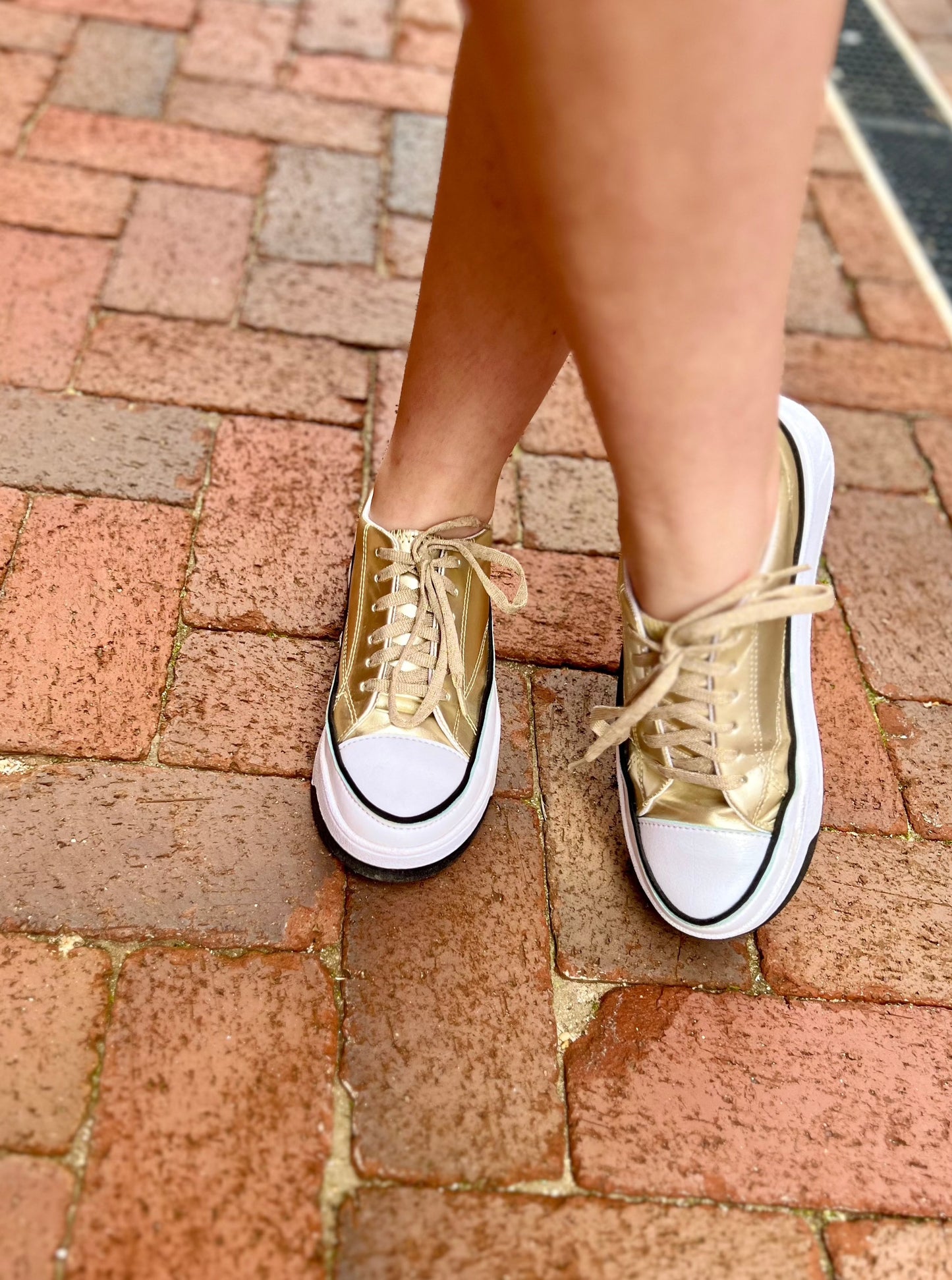 Gaby Sneakers - Gold