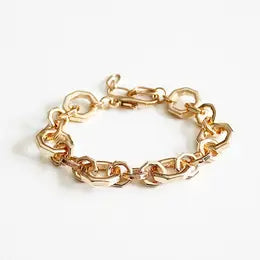 Gold Layered Chain Bracelet