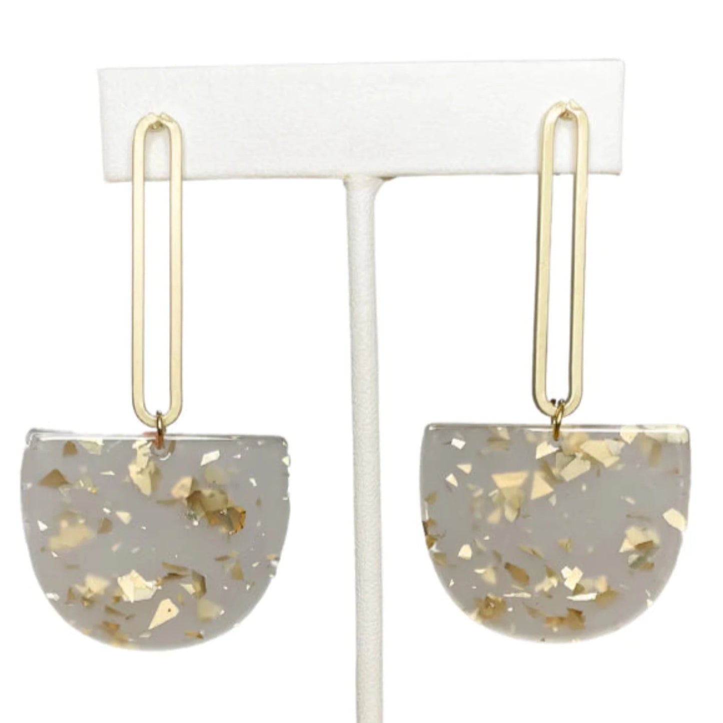 Gold Hannah Earrings by Millie B.